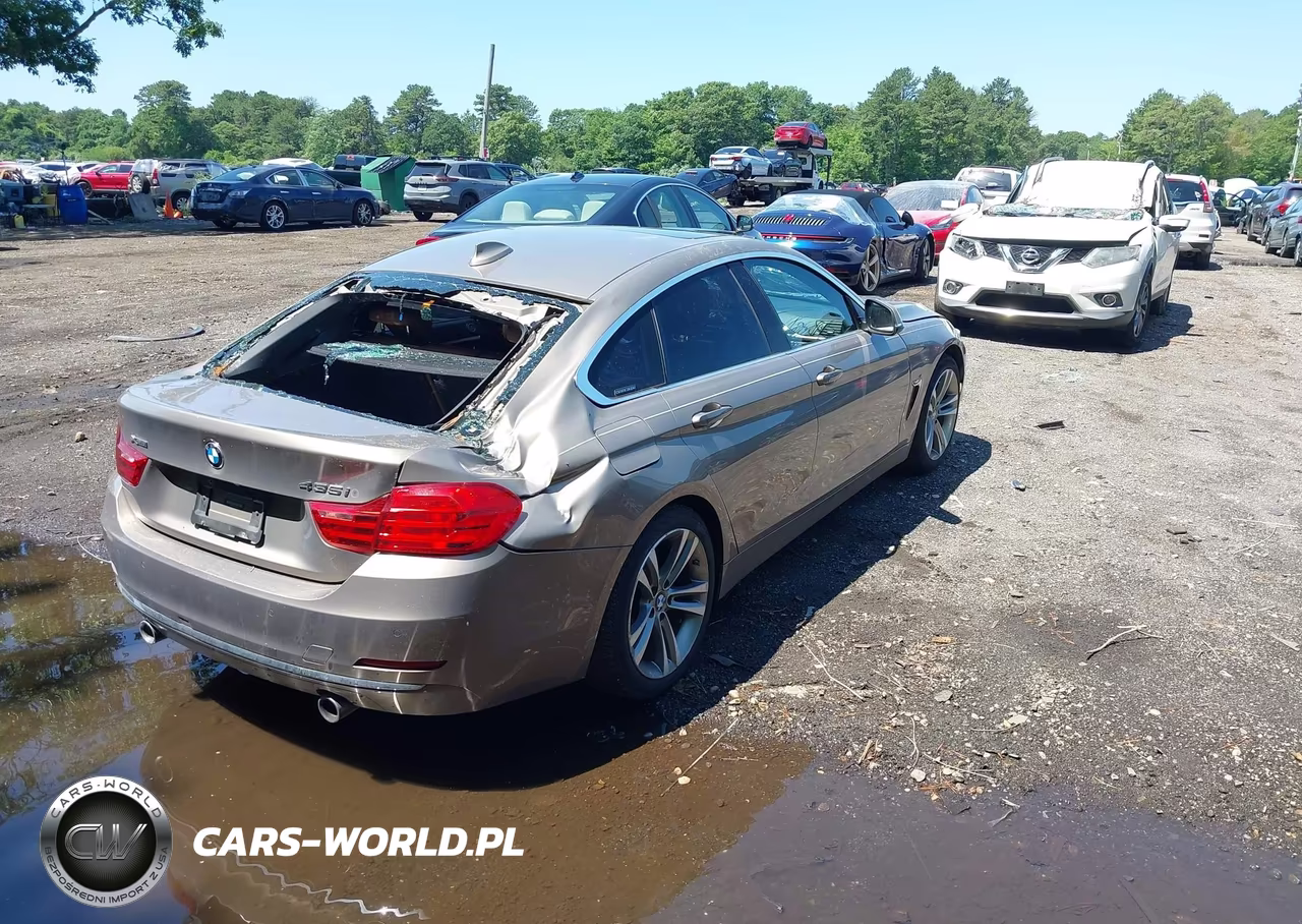2016 BMW 435I Gran Coupe xDrive VIN:WBA4B3C57GG344377 - 4