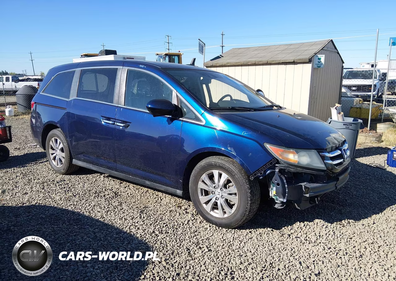 2015 Honda Odyssey Ex-L VIN:5FNRL5H66FB090060 - 1