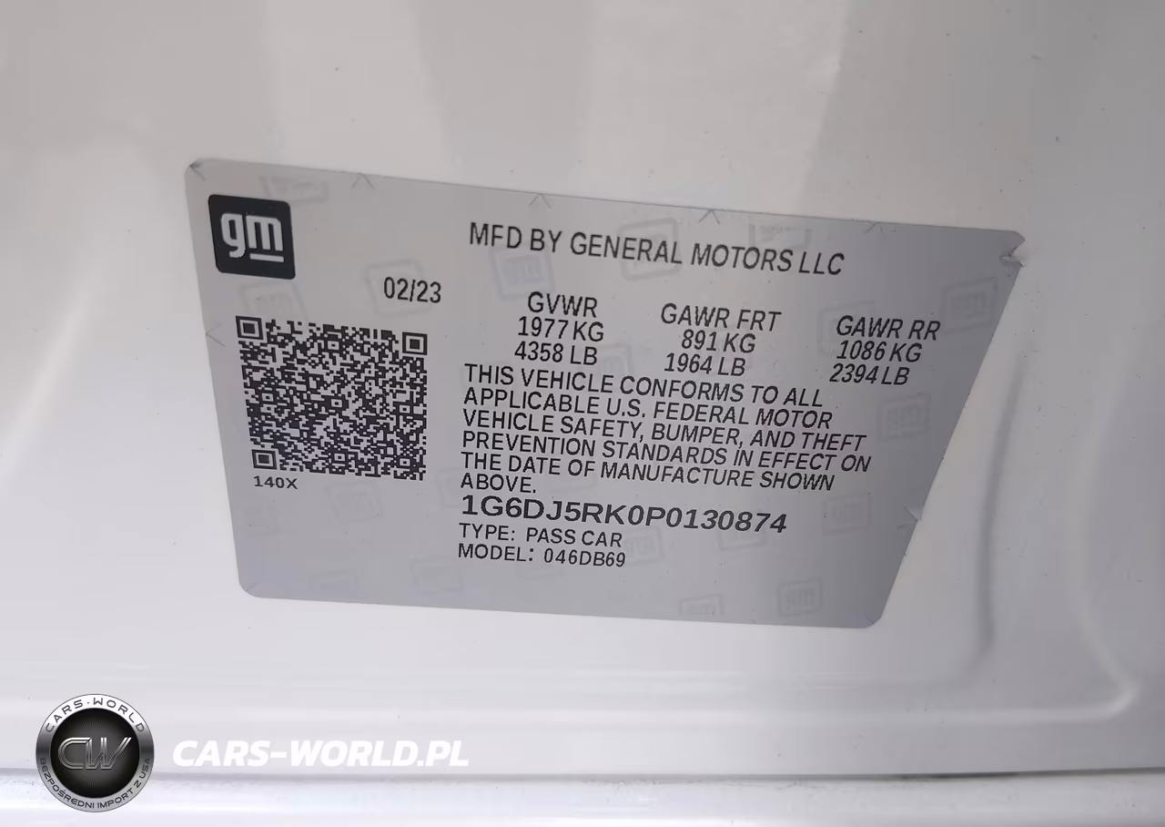 2023 Cadillac Ct4 Luxury VIN:1G6DJ5RK0P0130874 - 9