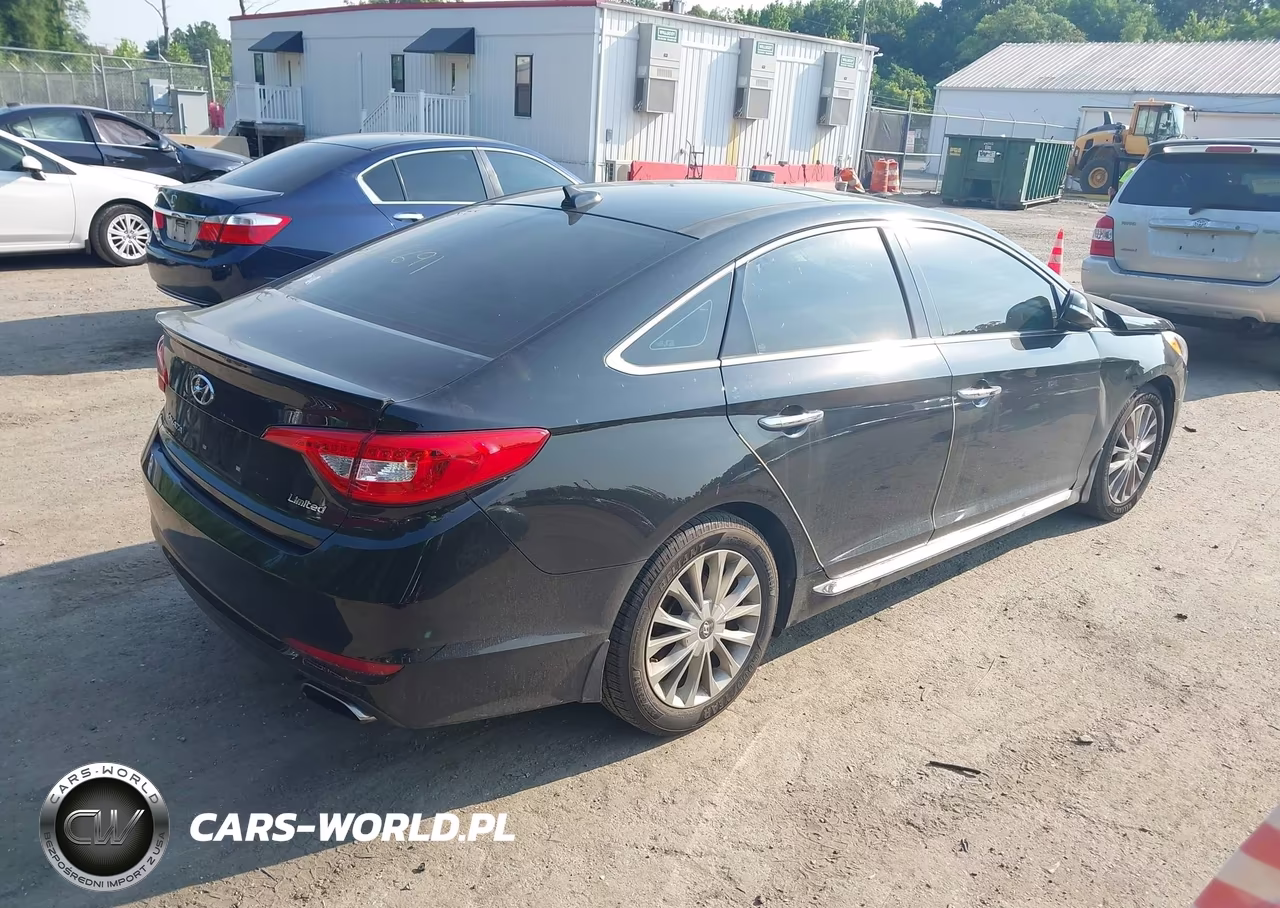 2015 Hyundai Sonata Limited VIN:5NPE34AF3FH149943 - 4