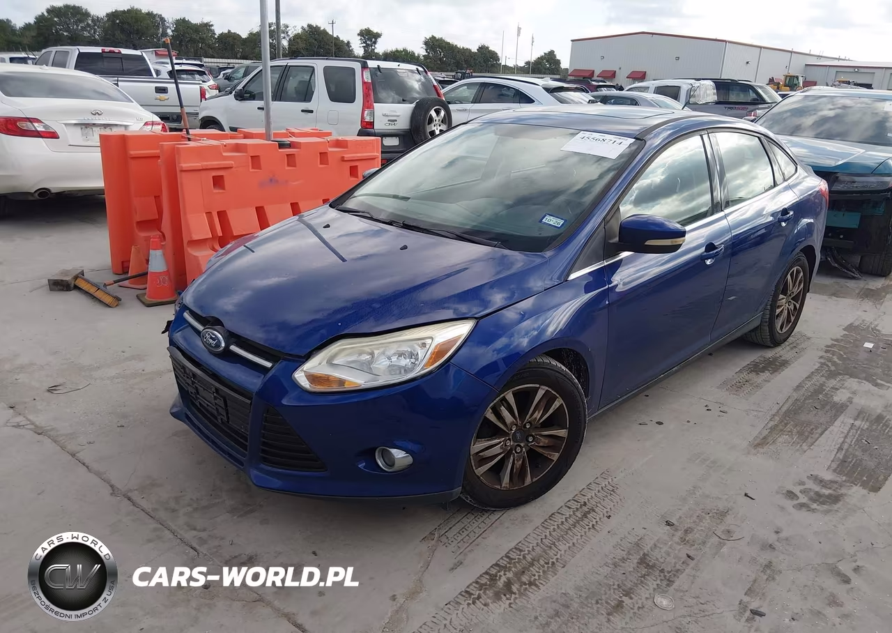 2012 Ford Focus Sel VIN:1FAHP3H29CL300182 - 2