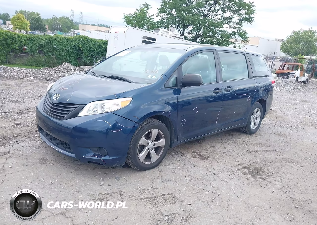 2011 Toyota Sienna Base V6 VIN:5TDZK3DC1BS068055 - 2