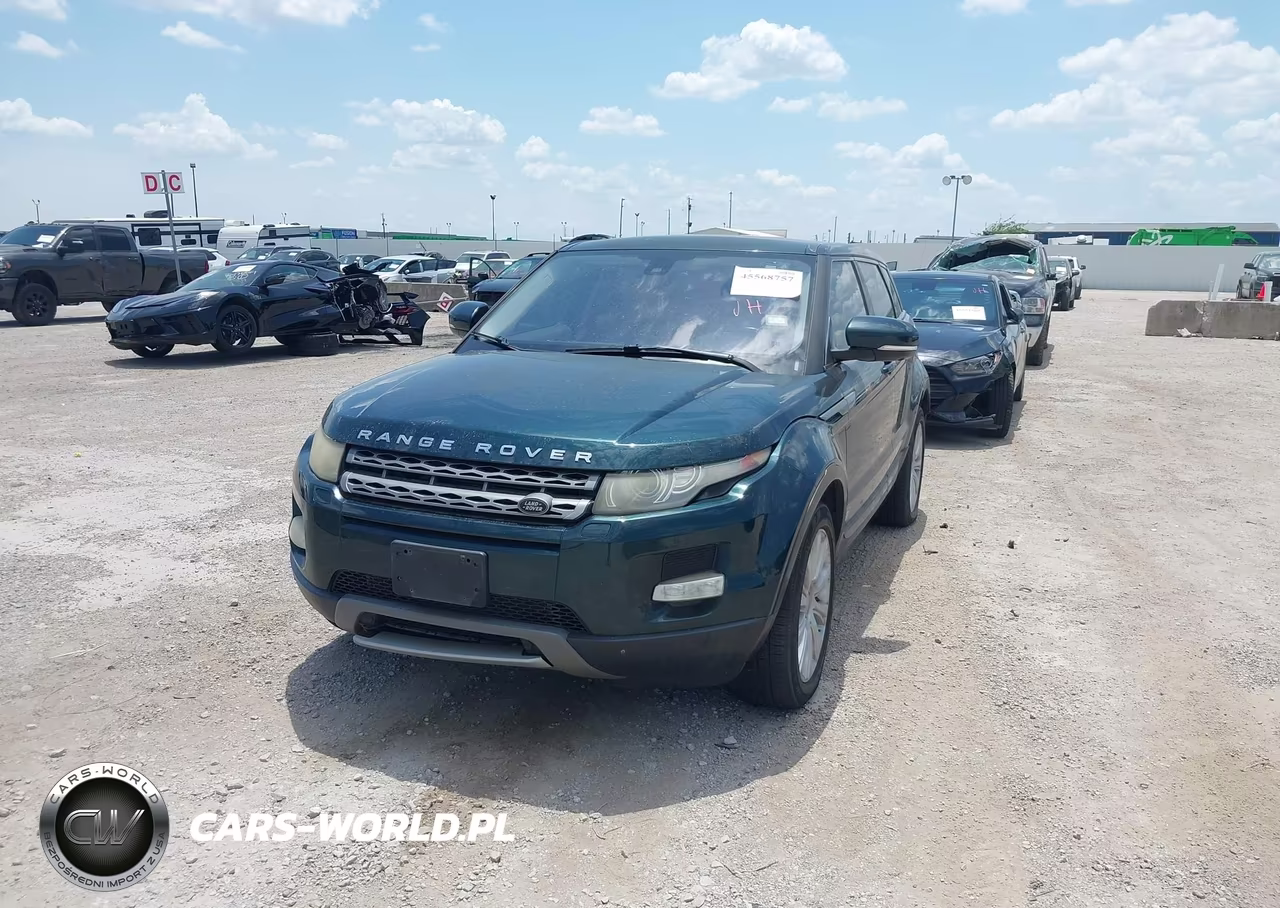 2013 Land Rover Range Rover Evoque Pure VIN:SALVR2BG5DH847467 - 2