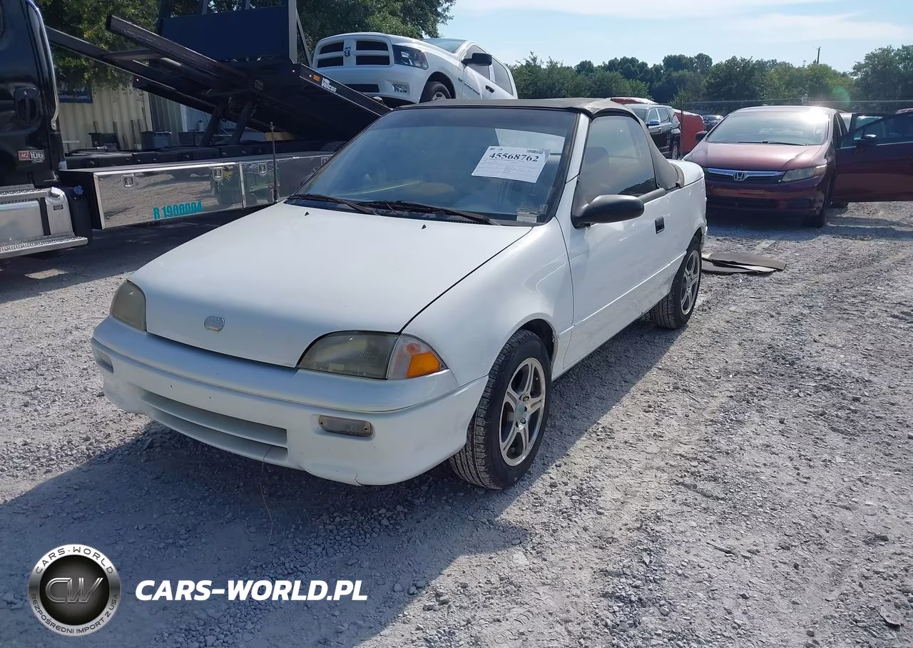 1993 Geo Metro Lsi Sprint Cl VIN:JG1MR3367PK204133 - 2