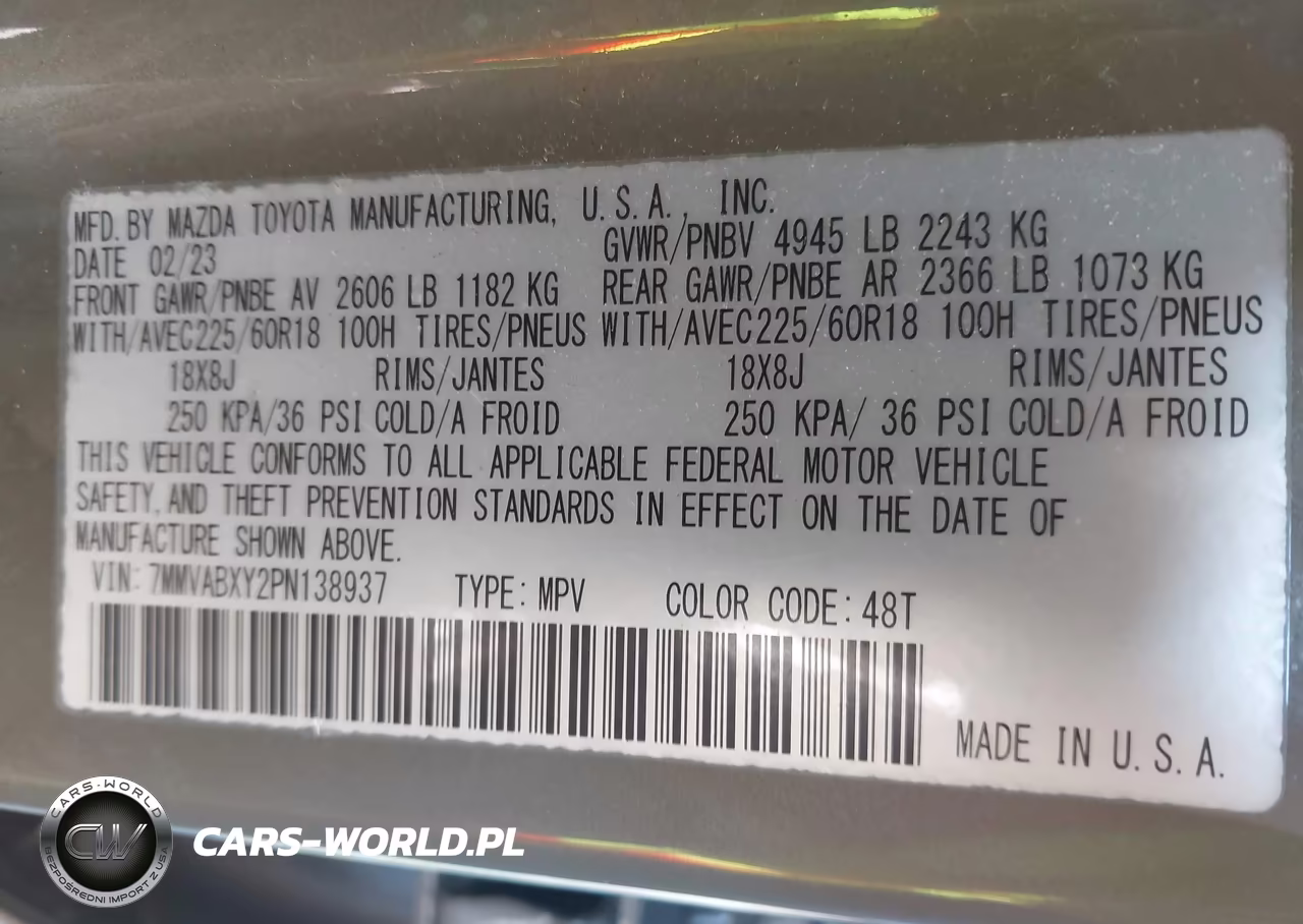 2023 Mazda Cx-50 2.5 Turbo Meridian Edition VIN:7MMVABXY2PN138937 - 9