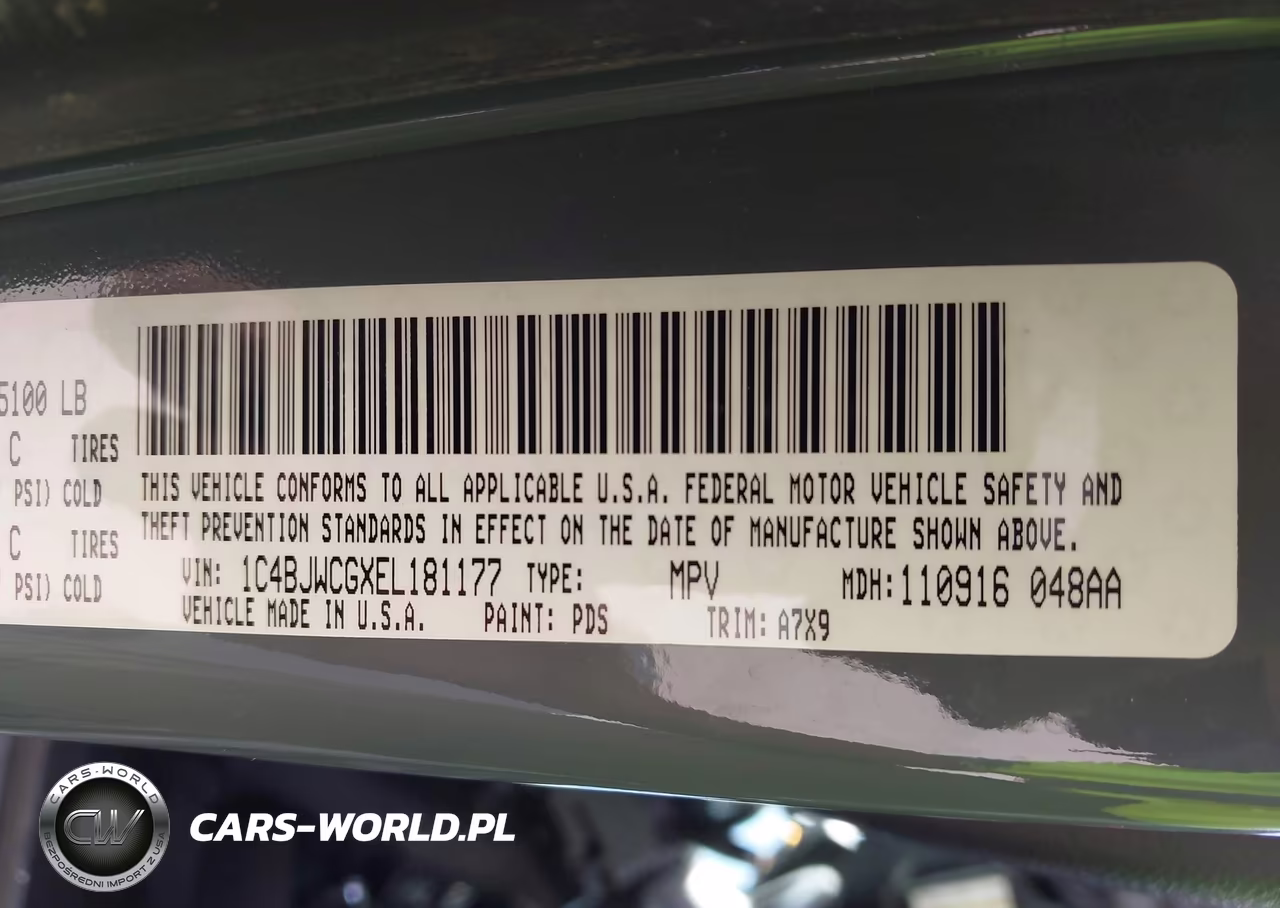2014 Jeep Wrangler Rubicon VIN:1C4BJWCGXEL181177 - 9
