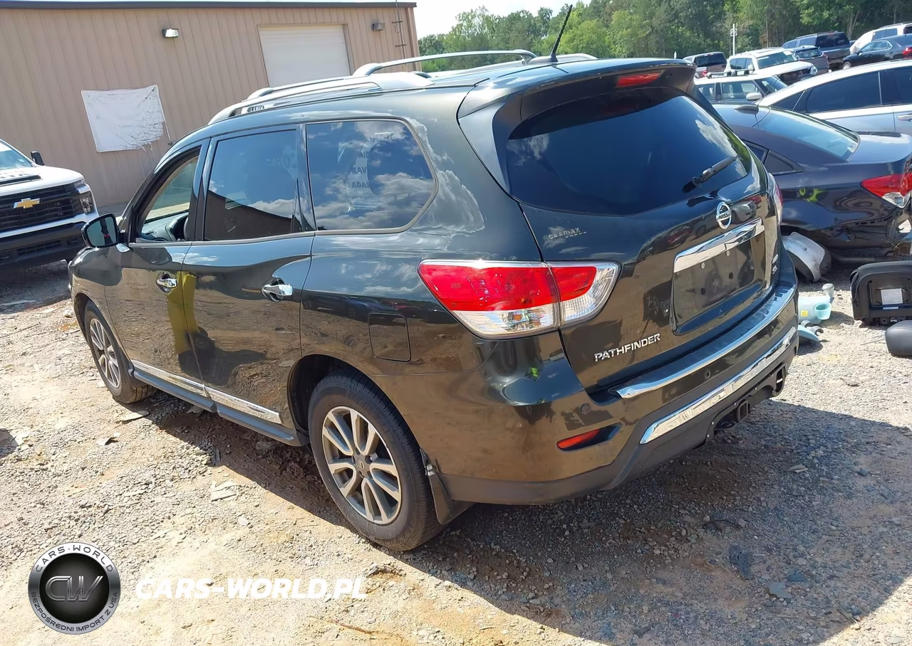 2015 Nissan Pathfinder Sl VIN:5N1AR2MM6FC661408 - 3