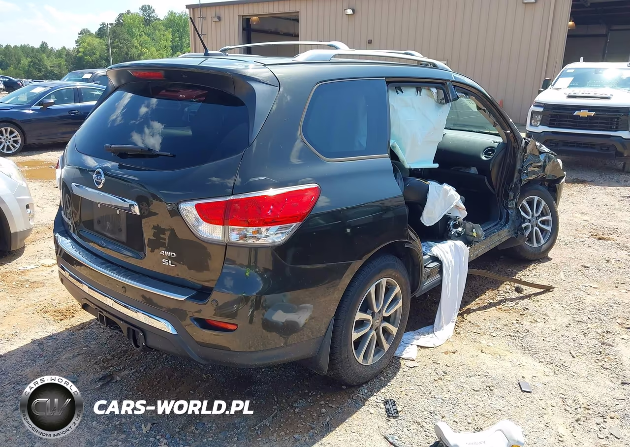 2015 Nissan Pathfinder Sl VIN:5N1AR2MM6FC661408 - 4