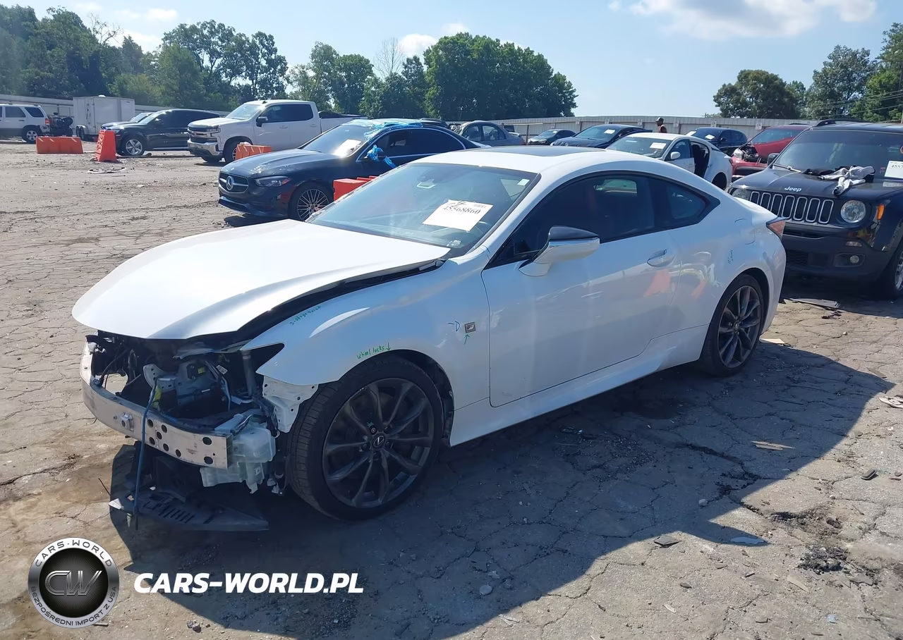 2019 Lexus Rc 350 F Sport VIN:JTHHZ5BC2K5020753 - 2