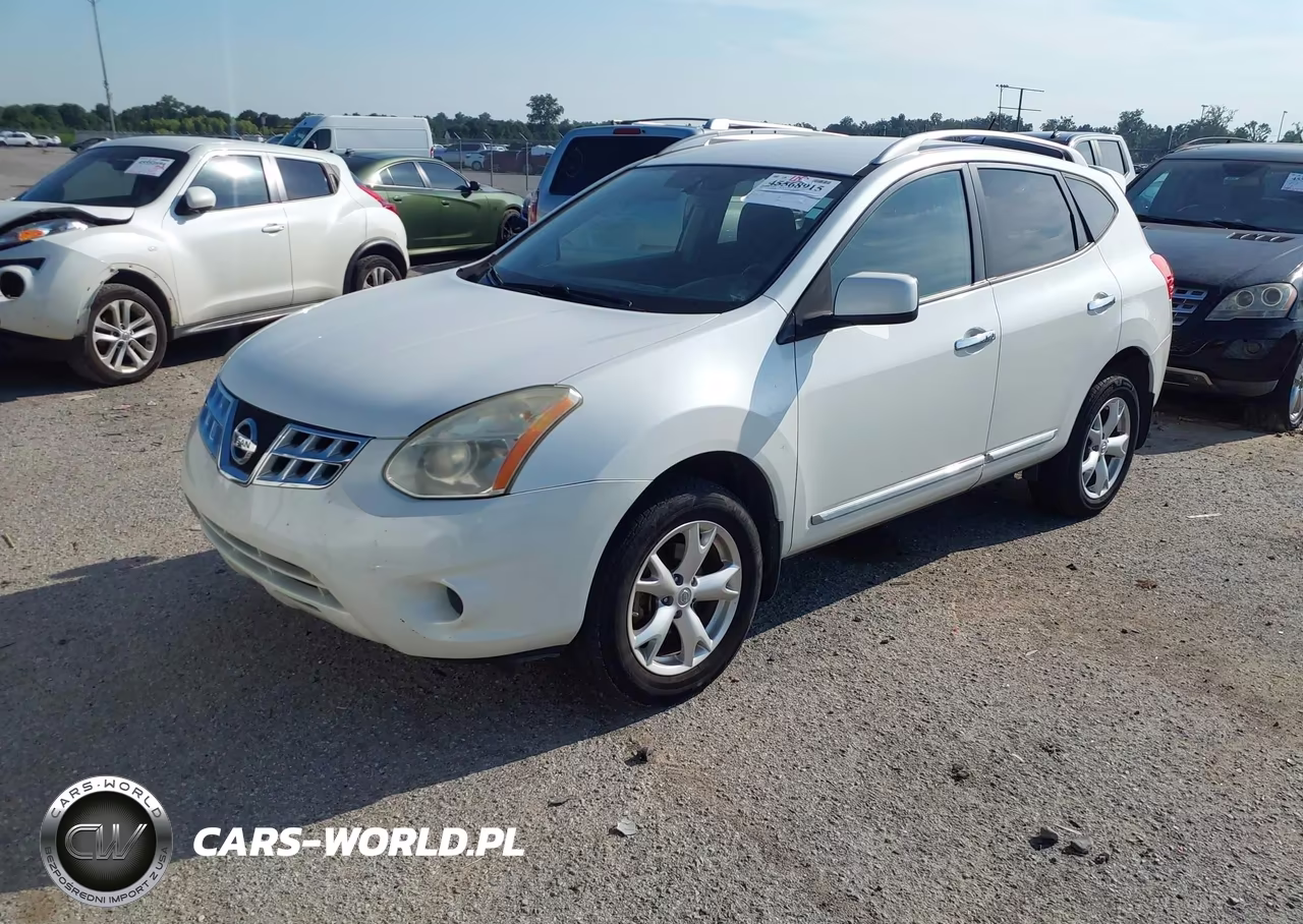 2011 Nissan Rogue Sv VIN:JN8AS5MT2BW174494 - 2