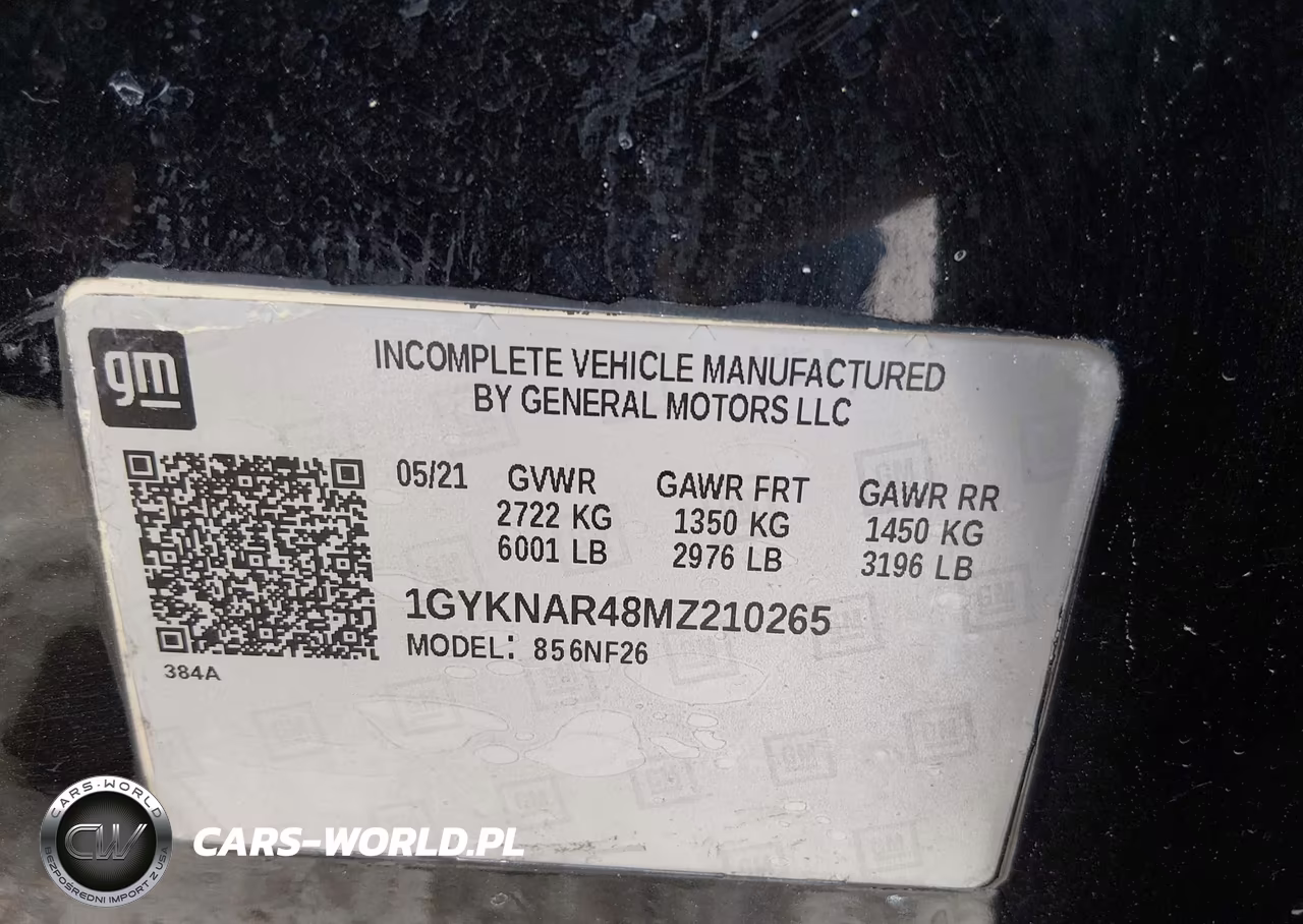 2021 Cadillac Xt5 Fwd Luxury VIN:1GYKNAR48MZ210265 - 9