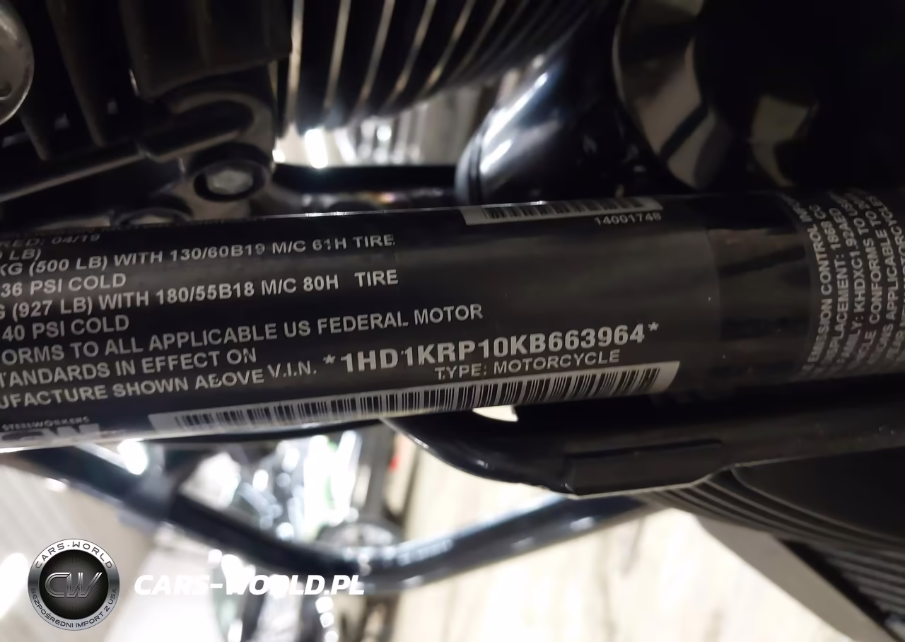 2019 Harley-Davidson Flhxs VIN:1HD1KRP10KB663964 - 10