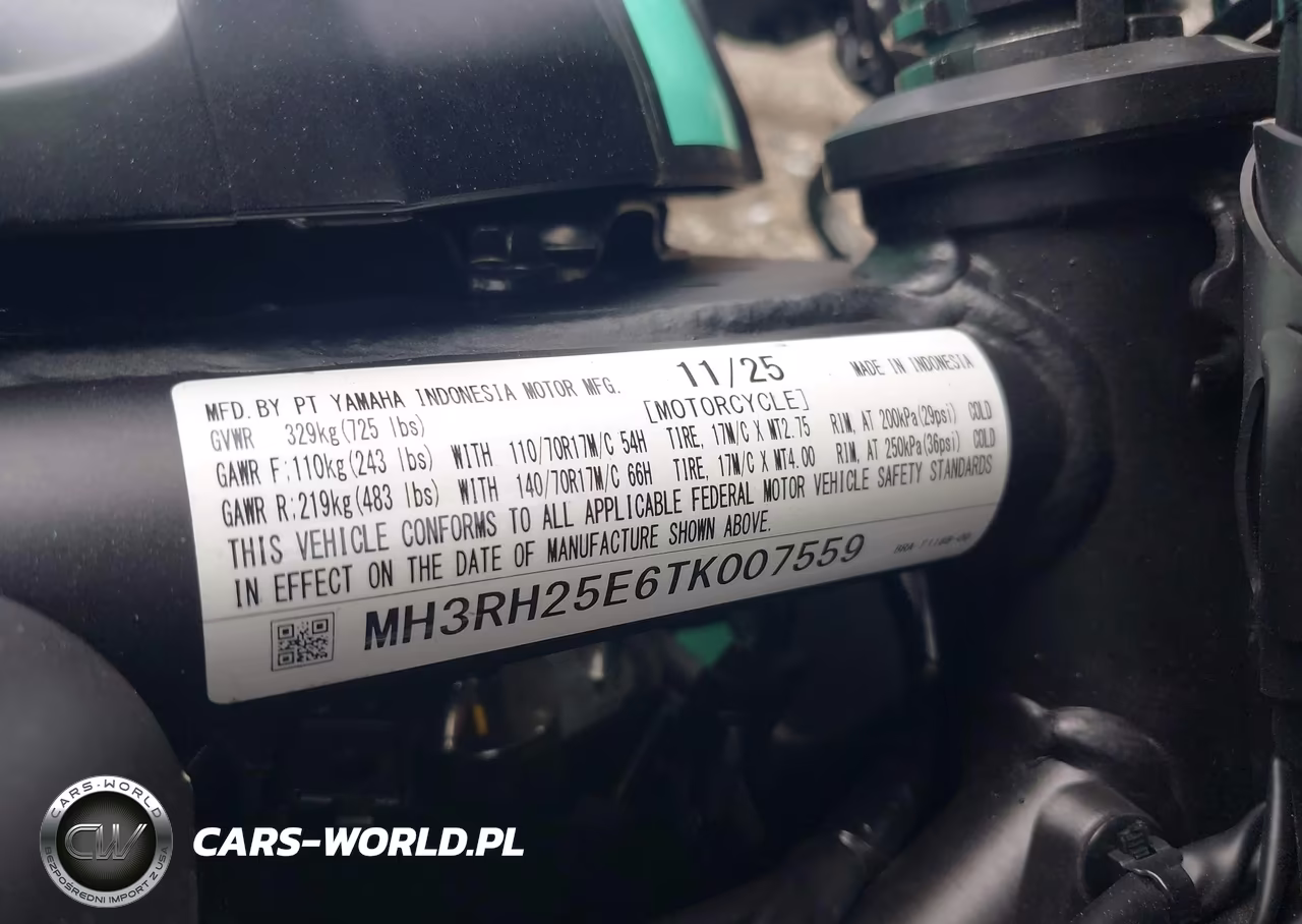 2026 Yamaha Yfz320 A VIN:MH3RH25E6TK007559 - 10