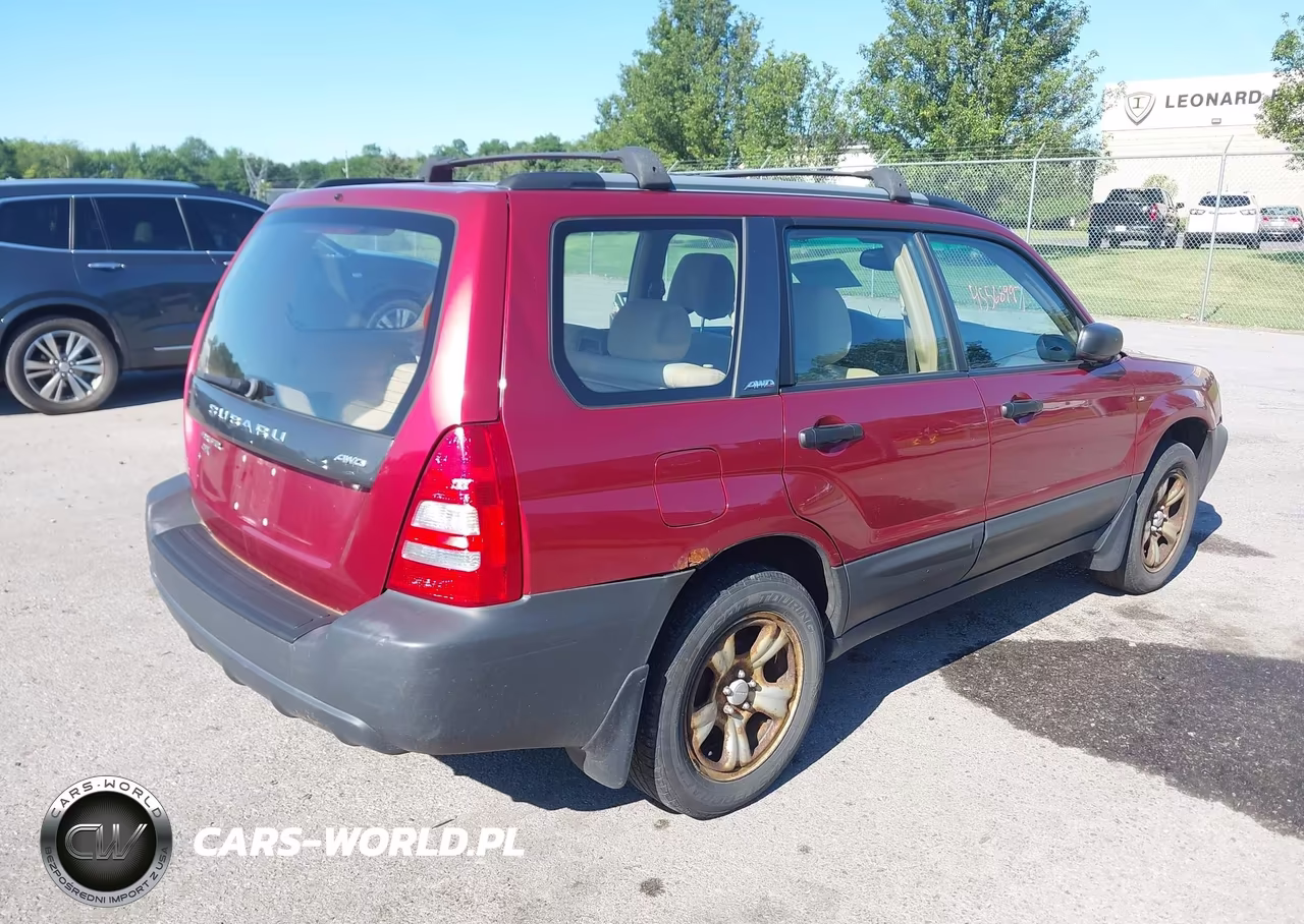 2004 Subaru Forester 2.5X VIN:JF1SG636X4H752566 - 4