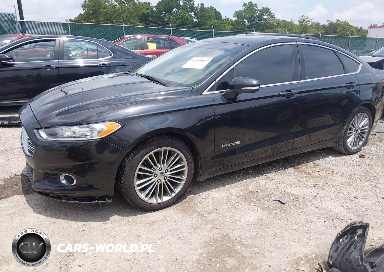 2014 Ford Fusion Hybrid Se VIN:3FA6P0LU5ER254028 - 2
