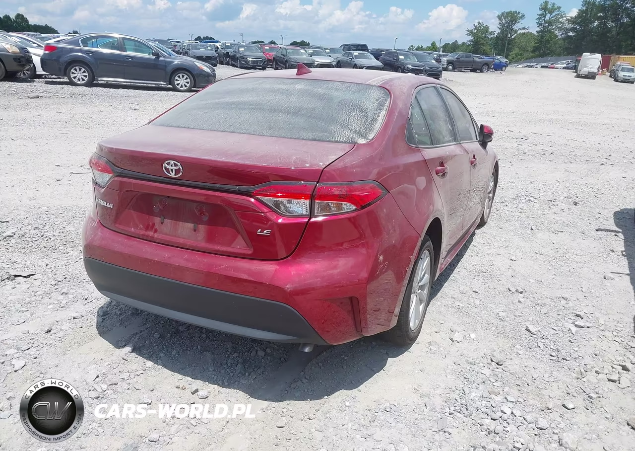 2024 Toyota Corolla Le VIN:5YFB4MDE3RP127645 - 4