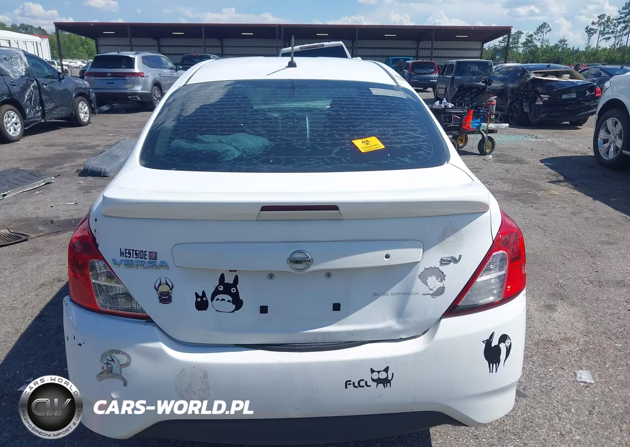 2019 Nissan Versa 1.6 Sv VIN:3N1CN7AP3KL807026 - 16