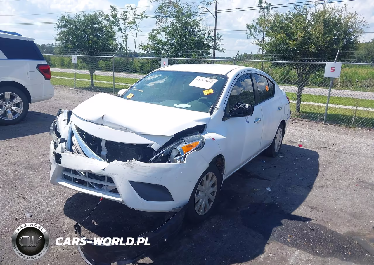 2019 Nissan Versa 1.6 Sv VIN:3N1CN7AP3KL807026 - 2