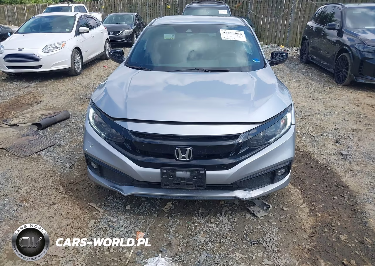 2019 Honda Civic Sport VIN:2HGFC2F86KH537417 - 12