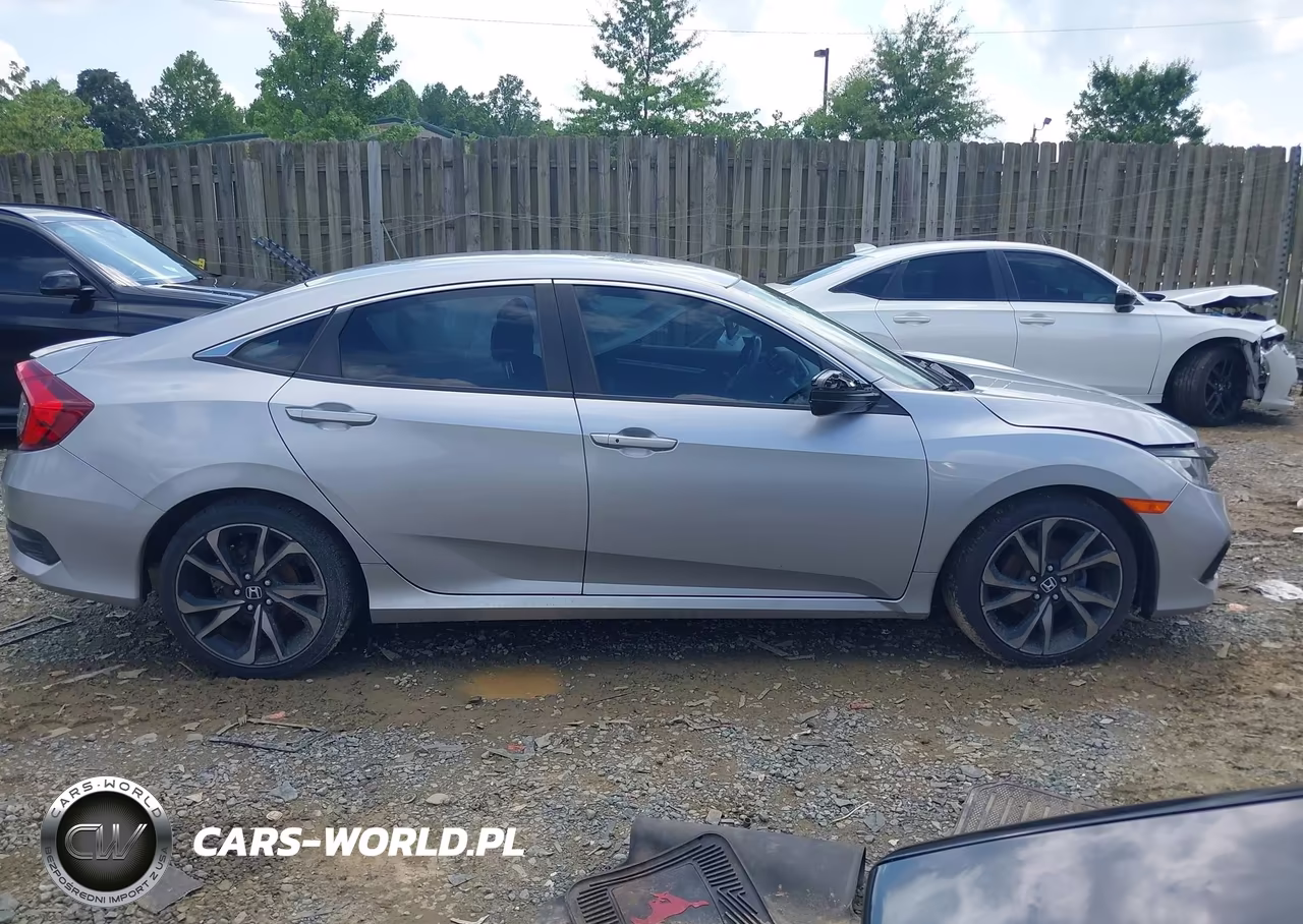 2019 Honda Civic Sport VIN:2HGFC2F86KH537417 - 13