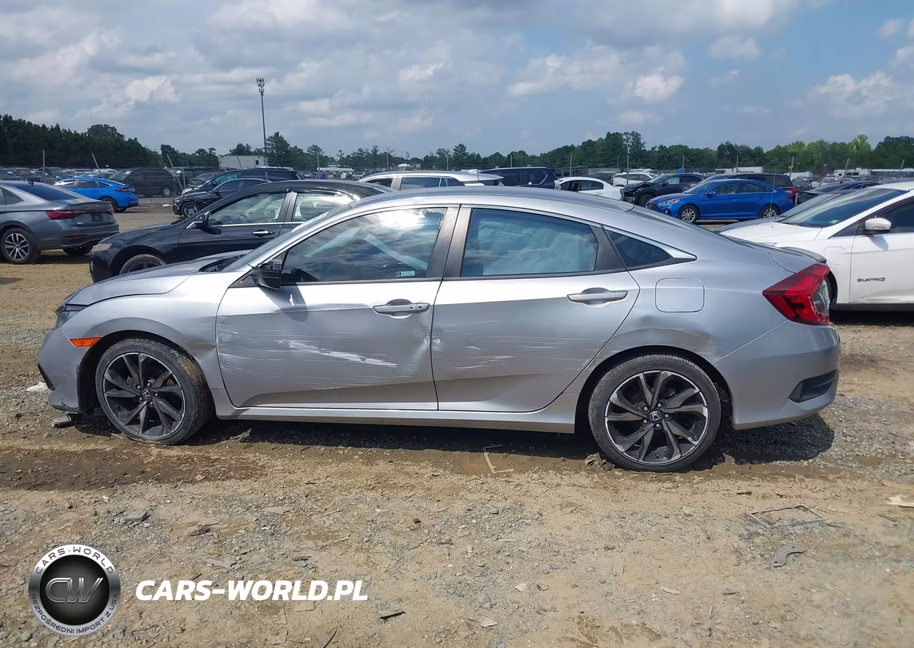 2019 Honda Civic Sport VIN:2HGFC2F86KH537417 - 14
