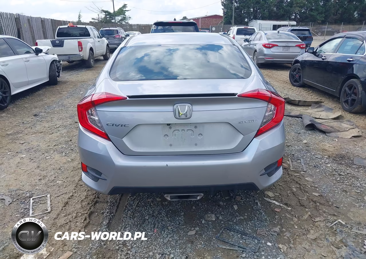 2019 Honda Civic Sport VIN:2HGFC2F86KH537417 - 16