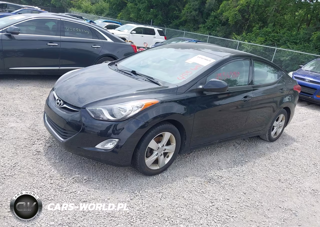 2013 Hyundai Elantra Gls VIN:KMHDH4AE1DU915817 - 2