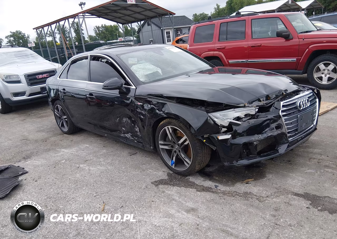 2018 Audi A4 2.0T Premium-2.0T Tech Premium VIN:WAUENAF46JN018429 - 1