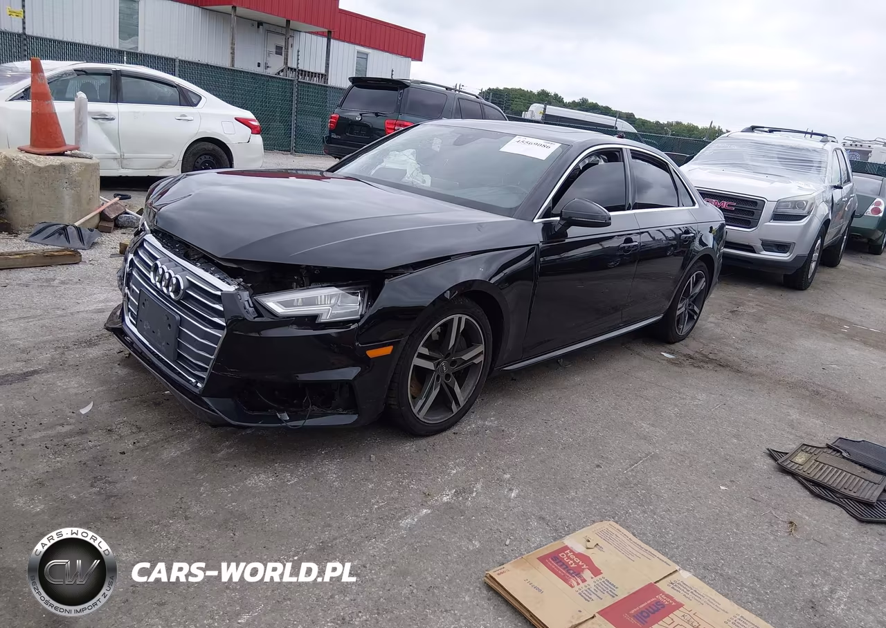 2018 Audi A4 2.0T Premium-2.0T Tech Premium VIN:WAUENAF46JN018429 - 2