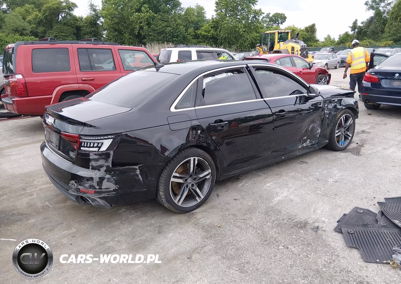 2018 Audi A4 2.0T Premium-2.0T Tech Premium VIN:WAUENAF46JN018429 - 4