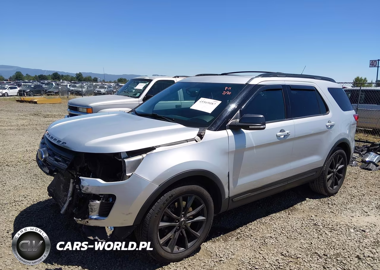 2018 Ford Explorer Xlt VIN:1FM5K7D80JGC72206 - 2