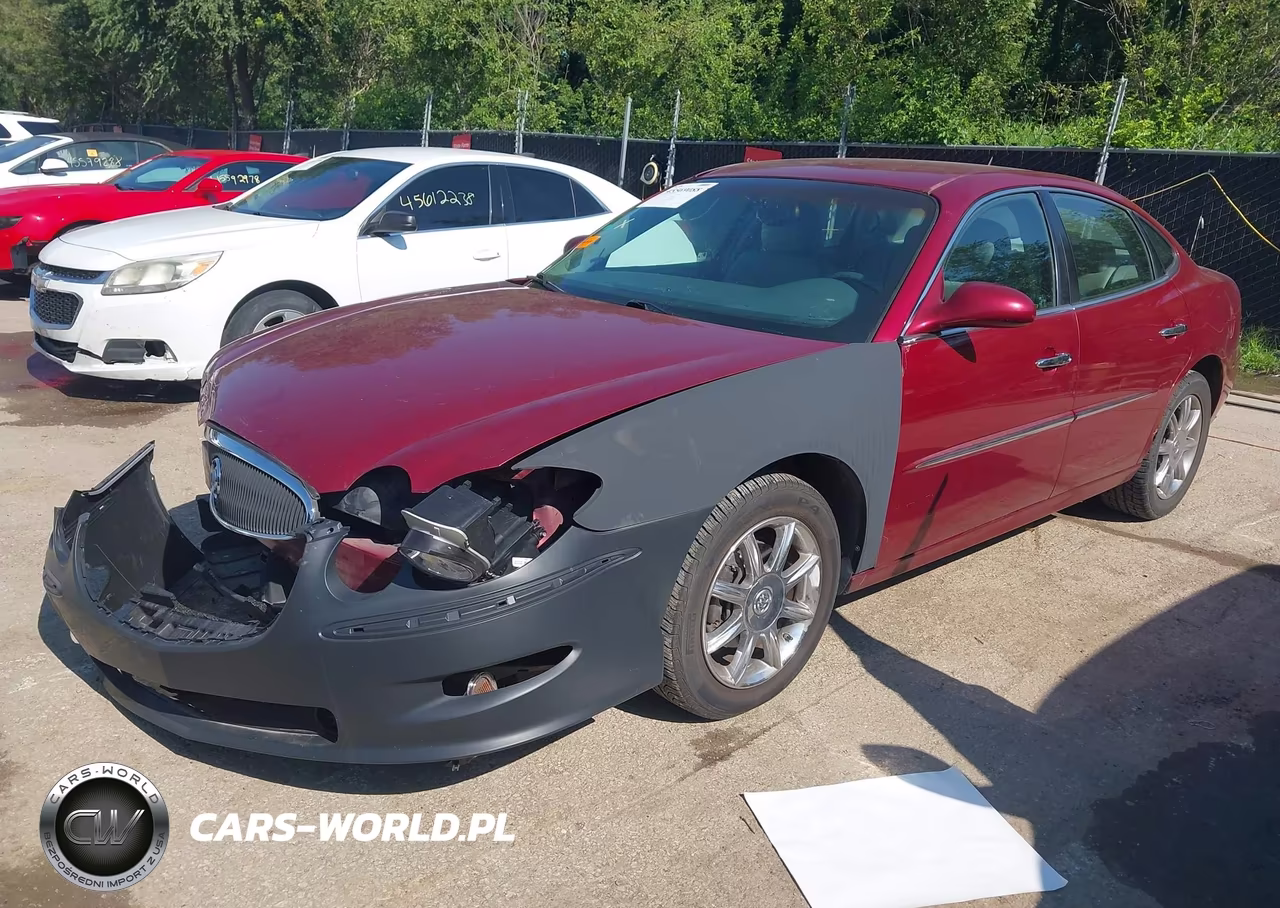 2007 Buick Lacrosse Cxl VIN:2G4WD582071180902 - 2