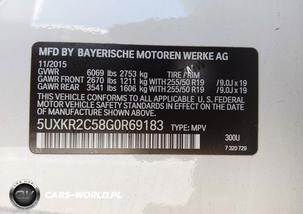2016 BMW X5 Sdrive35I VIN:5UXKR2C58G0R69183 - 9