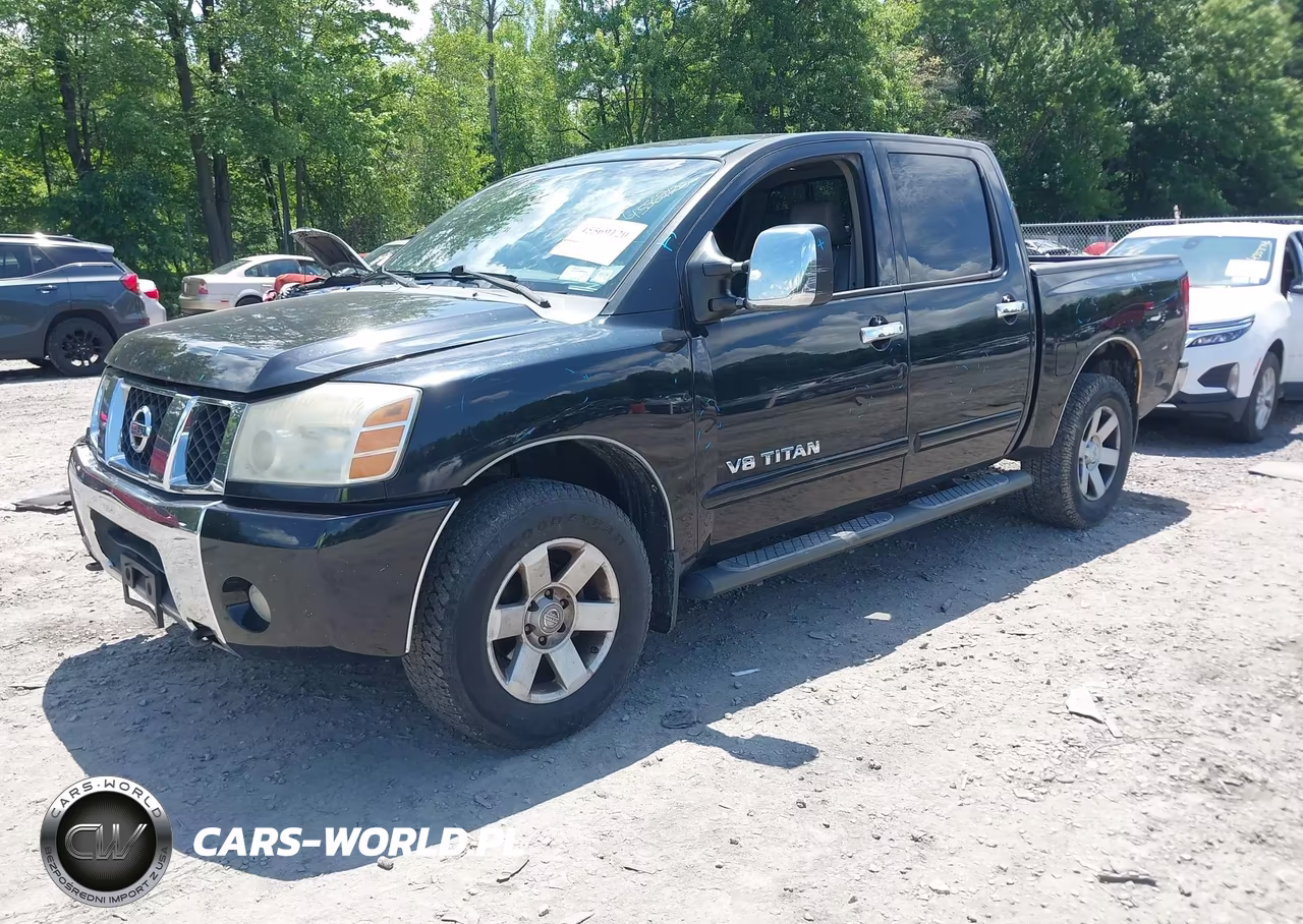 2007 Nissan Titan Le VIN:1N6AA07B67N207494 - 2