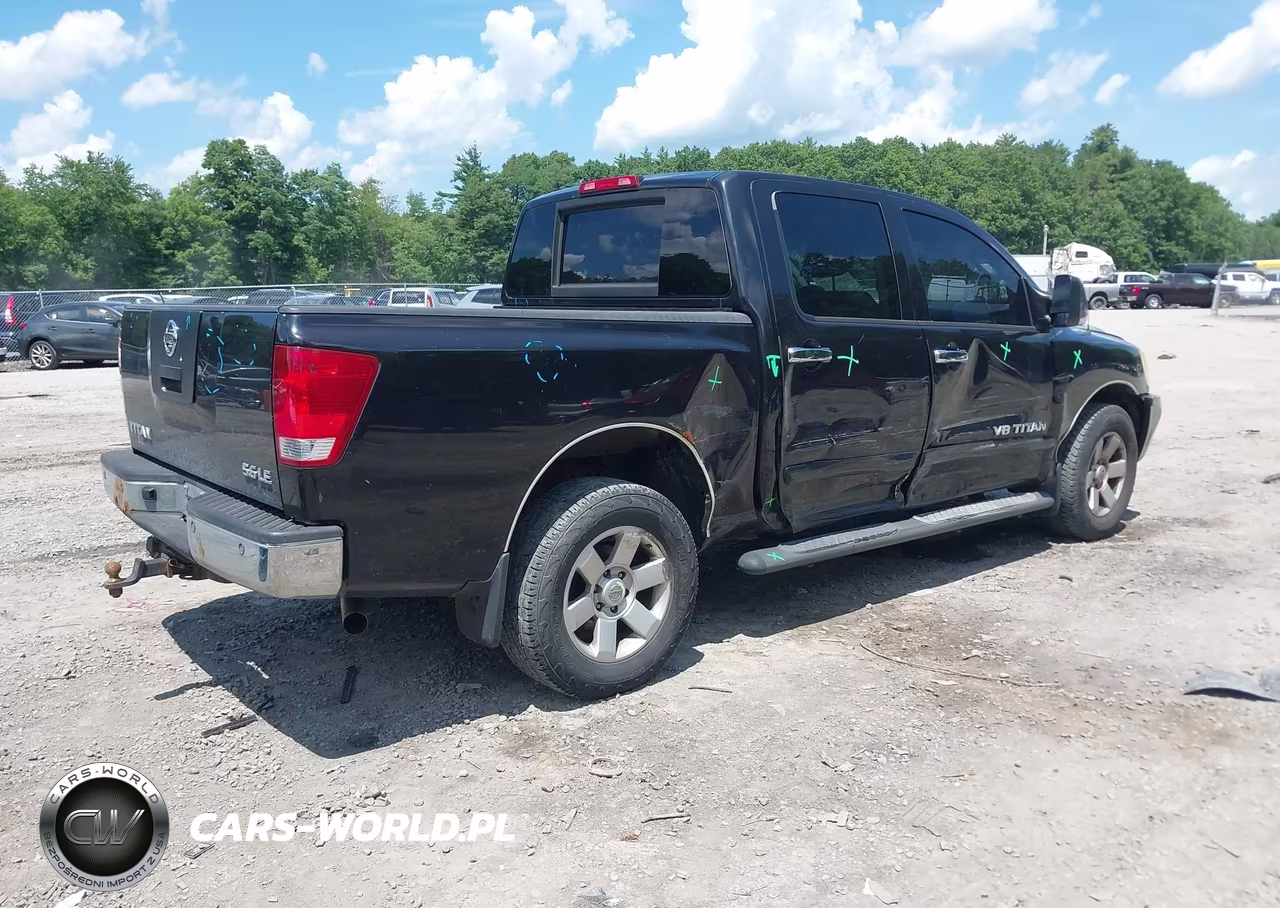 2007 Nissan Titan Le VIN:1N6AA07B67N207494 - 4