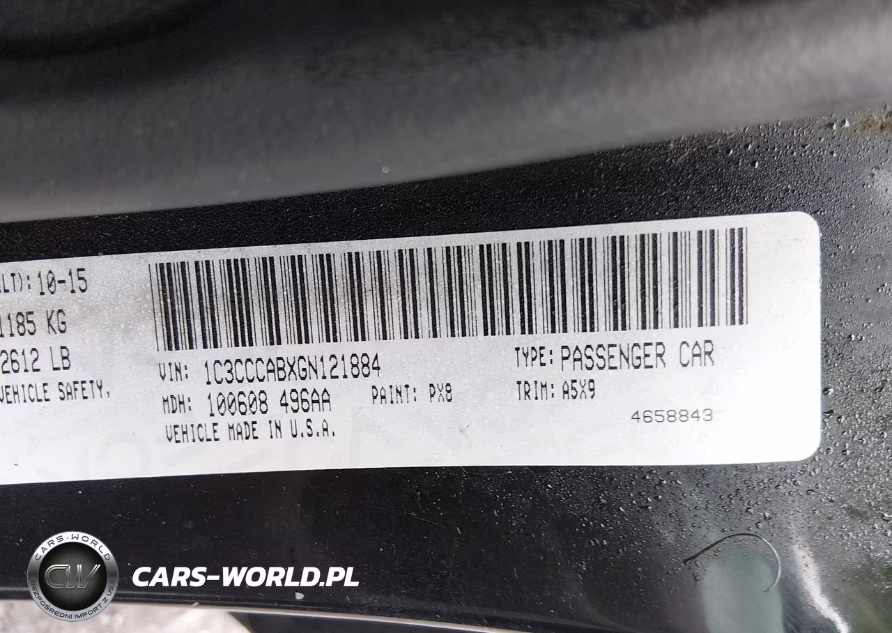 2016 Chrysler 200 Limited VIN:1C3CCCABXGN121884 - 9