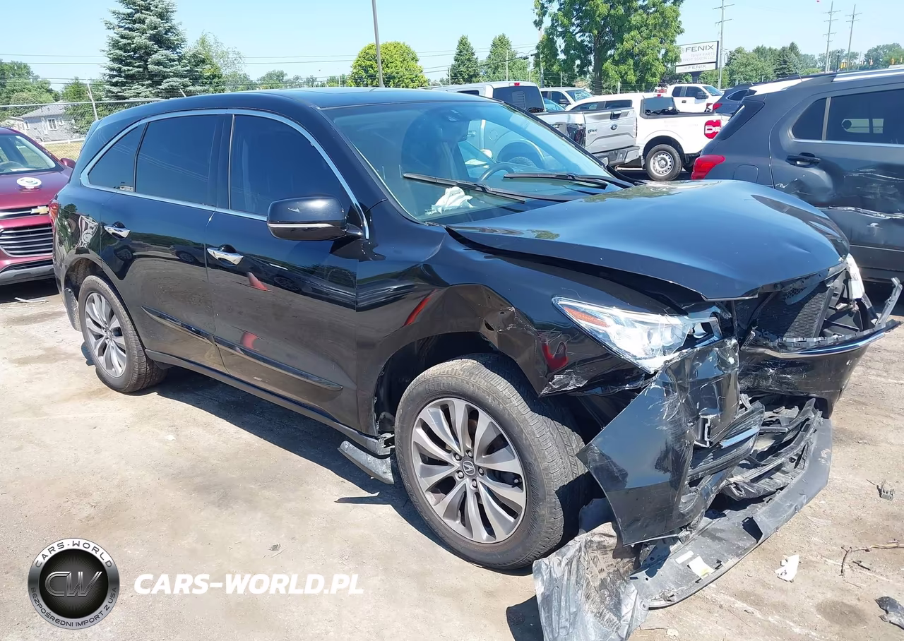 2015 Acura Mdx Technology Package