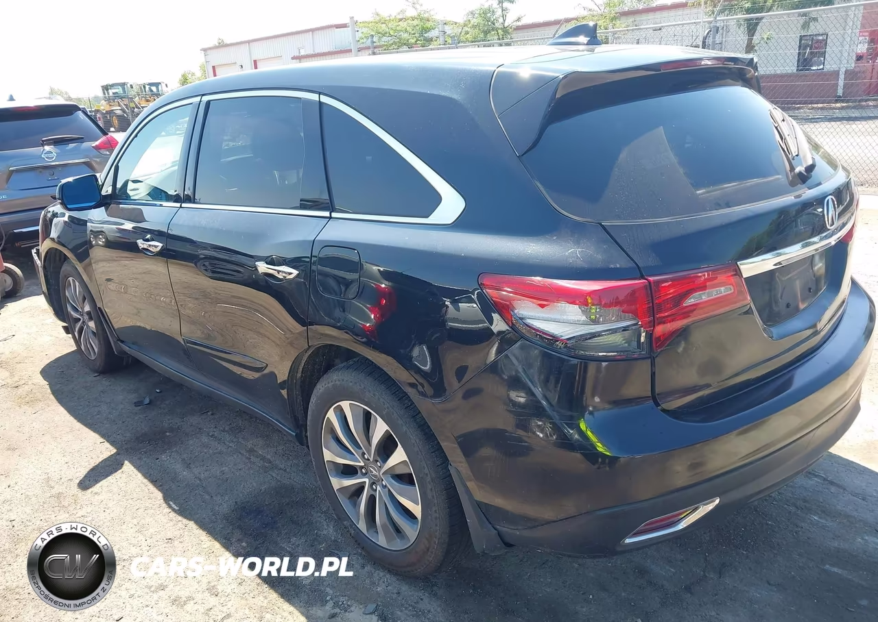 2015 Acura Mdx Technology Package VIN:5FRYD4H49FB022013 - 3