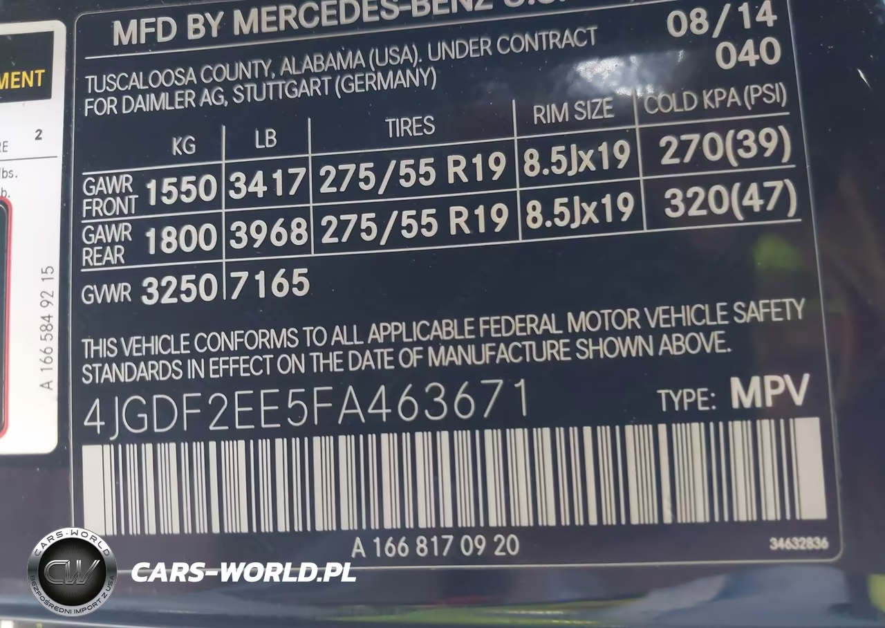 2015 Mercedes-Benz Gl 350 Bluetec 4Matic VIN:4JGDF2EE5FA463671 - 9