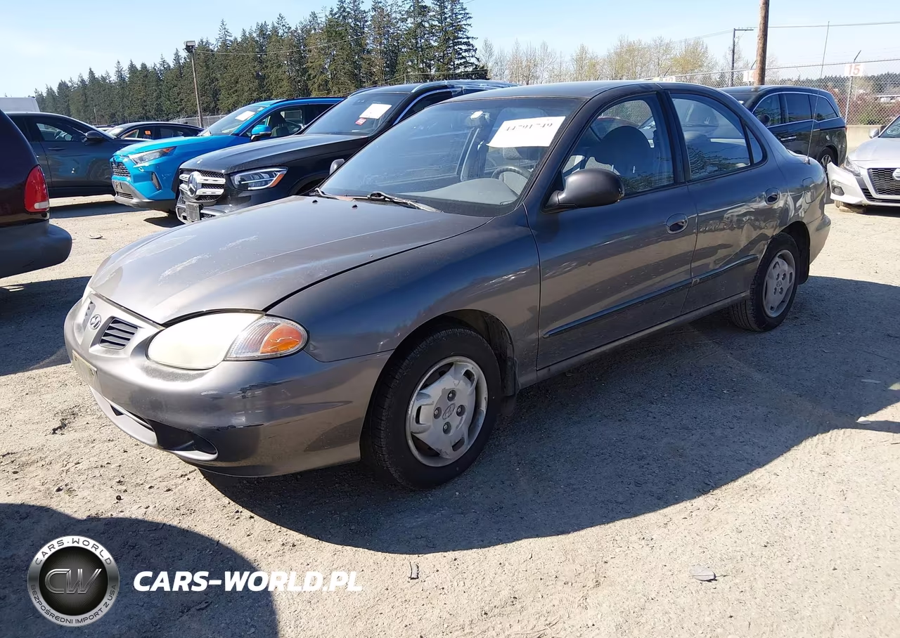 1999 Hyundai Elantra Gl VIN:KMHJF25F8XU781585 - 2