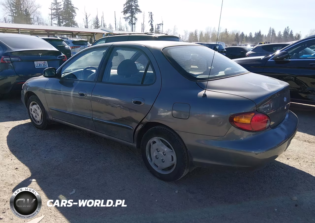 1999 Hyundai Elantra Gl VIN:KMHJF25F8XU781585 - 3
