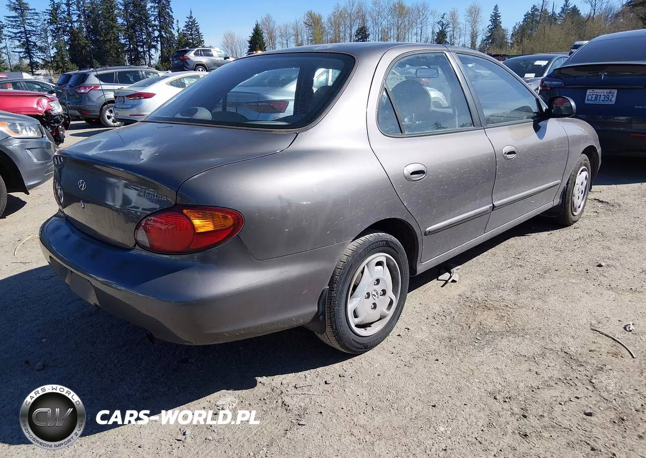 1999 Hyundai Elantra Gl VIN:KMHJF25F8XU781585 - 4