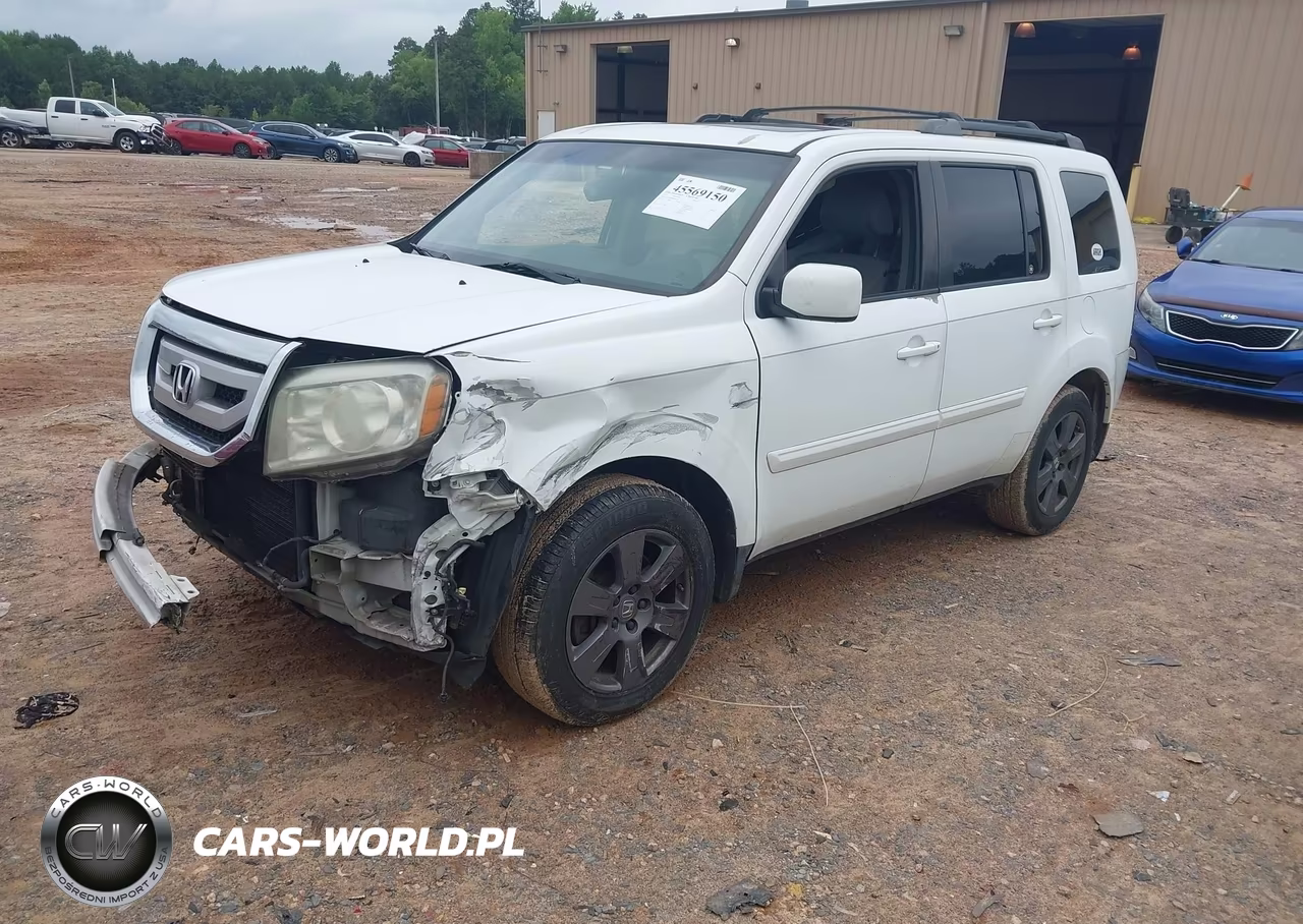 2011 Honda Pilot Ex-L VIN:5FNYF4H58BB105320 - 2