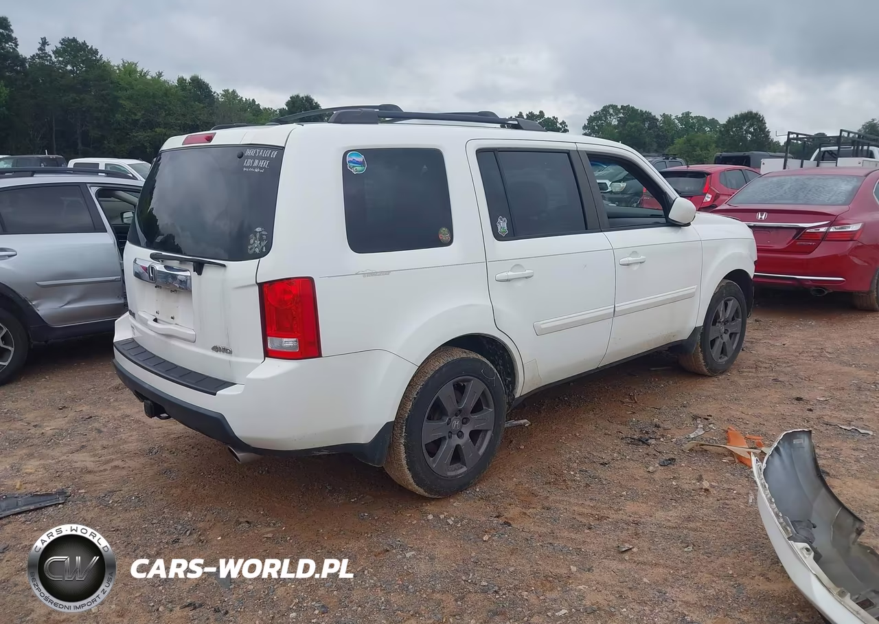 2011 Honda Pilot Ex-L VIN:5FNYF4H58BB105320 - 4