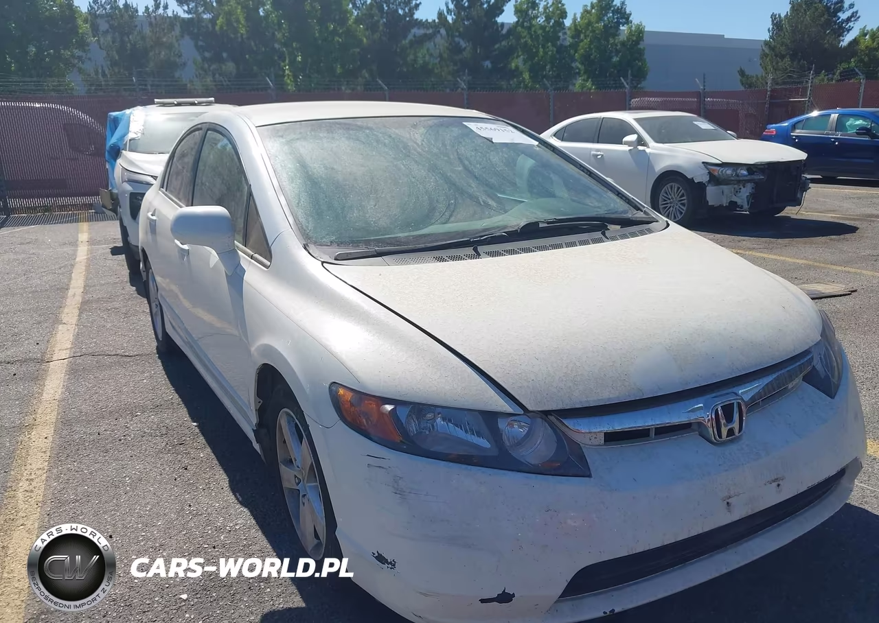 2007 Honda Civic Lx VIN:1HGFA16587L013167 - 6