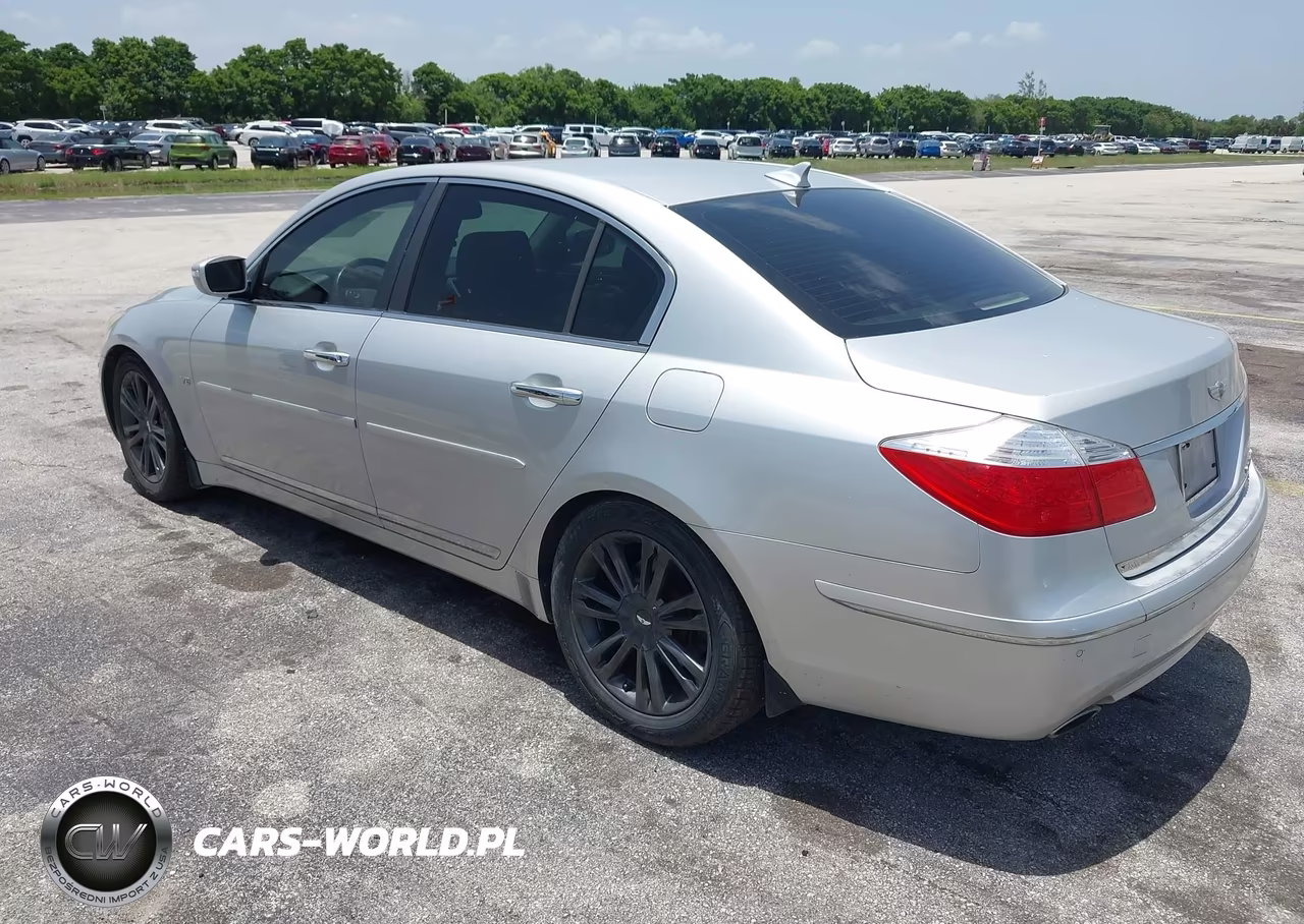 2009 Hyundai Genesis 4.6 VIN:KMHGC46F39U055200 - 3