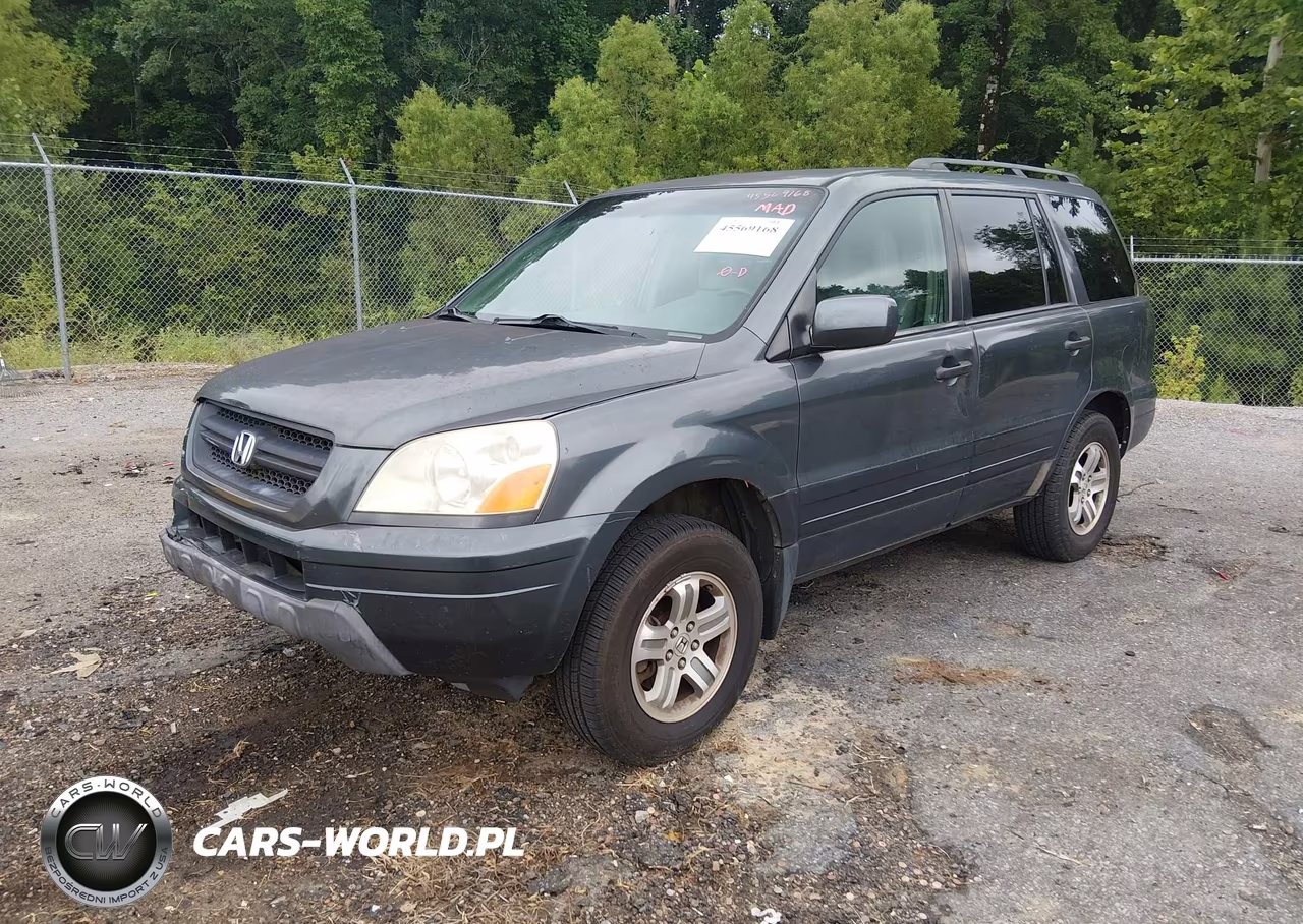 2003 Honda Pilot Ex-L VIN:2HKYF18523H540464 - 2