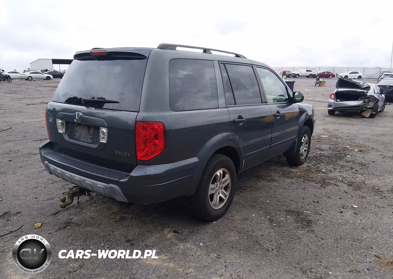 2003 Honda Pilot Ex-L VIN:2HKYF18523H540464 - 4