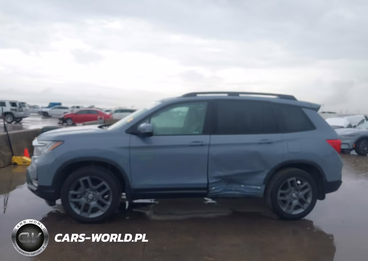 2023 Honda Passport Awd Ex-L VIN:5FNYF8H58PB011310 - 14
