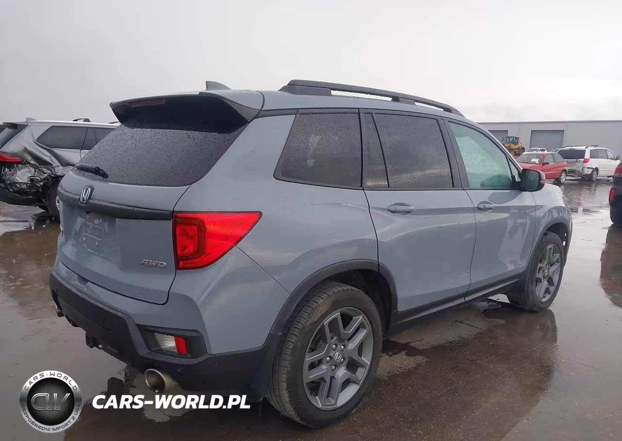 2023 Honda Passport Awd Ex-L VIN:5FNYF8H58PB011310 - 4